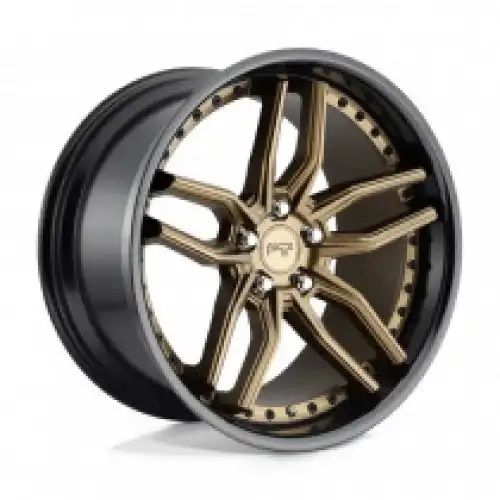 Niche M195 METHOS MATTE BRONZE BLACK BEAD RING 5x114.3 20R 9 72.56 35