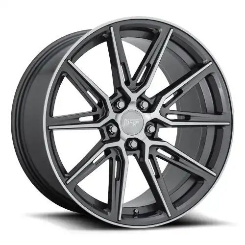 Niche M220 GEMELLO GLOSS ANTHRACITE MACHINED 5x112 20R 9 66.56 38