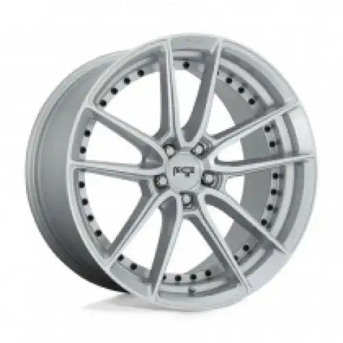 Niche M221 DFS GLOSS SILVER MACHINED 5x114.3 20R 10.5 72.56 40