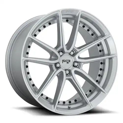 Niche M221 DFS GLOSS SILVER MACHINED 5x120 20R 9 72.56 35