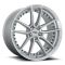 Niche M221 DFS GLOSS SILVER MACHINED 5x112 20R 9 66.56 38