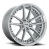 Niche M221 DFS GLOSS SILVER MACHINED 5x114.3 20R 9 72.56 35