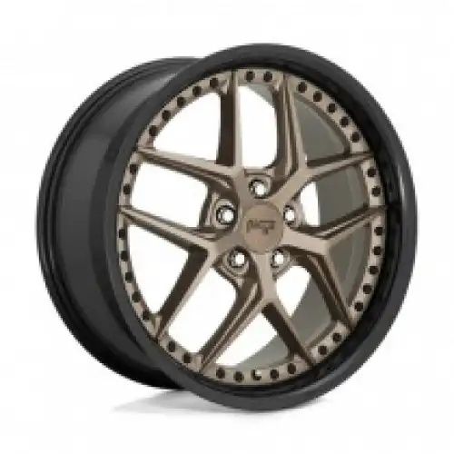 Niche M227 VICE MATTE BRONZE BLACK BEAD RING 5x112 19R 8.5 66.56 42