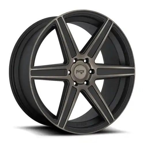 Niche M236 CARINA MATTE MACHINED DOUBLE DARK TINT 5x150 22R 9.5 110.1 30