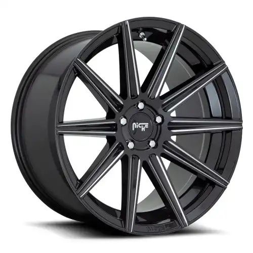 Niche M243 TIFOSI GLOSS BLACK MILLED 5x108 20R 9 72.56 38