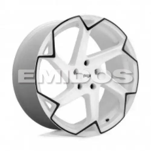 Niche M257 FLASH GLOSS WHITE W/ BLACK 5x112 20R 9 66.56 27