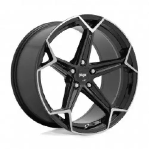 Niche N259 ARROW GLOSS BLACK BRUSHED 5x112 20R 10.5 66.56 40