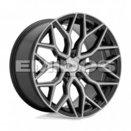 Niche M262 MAZZANTI GLOSS BLACK BRUSHED FACE 5x114.3 19R 9.5 72.56 25