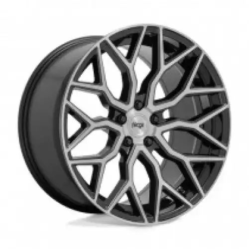 Niche M262 MAZZANTI GLOSS BLACK BRUSHED FACE 5x114.3 20R 10.5 72.56 40