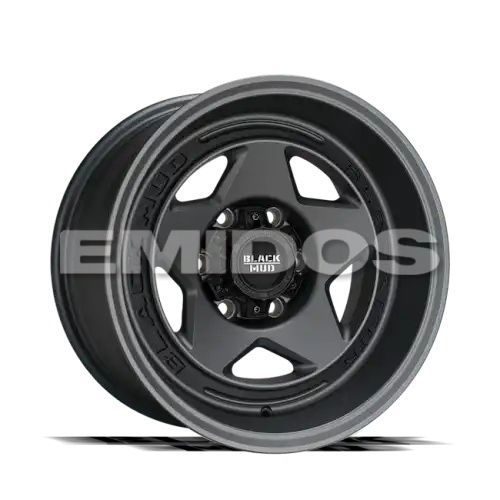 Black Mud M550 Matte gunmetal 6x139.7 17R 8.5 100,1 0