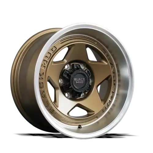 Black Mud M550 Bronze/Machined lip 6x139.7 17R 8.5 100,1 0