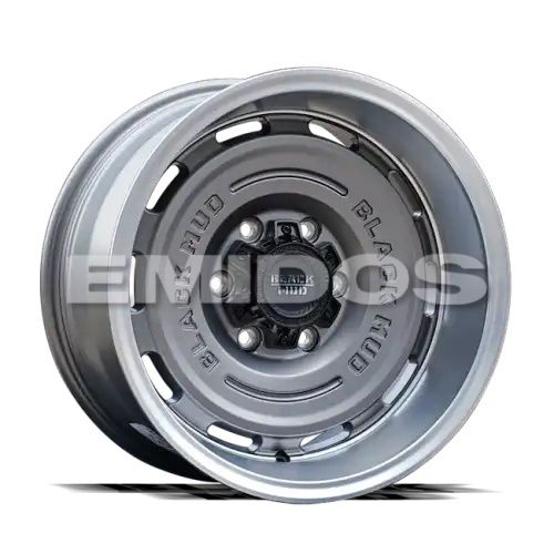 Black Mud M560 Matte Gunmetal/Machined lip 6x139.7 17R 8.5 100,1 -12