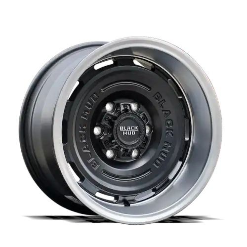 Black Mud M560 Matte Black/Machined lip 6x139.7 18R 8.5 93,1 12