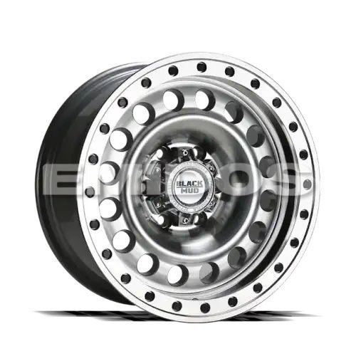 Black Mud M570 Silver Machined Face 6x139.7 17R 8 100,1 0