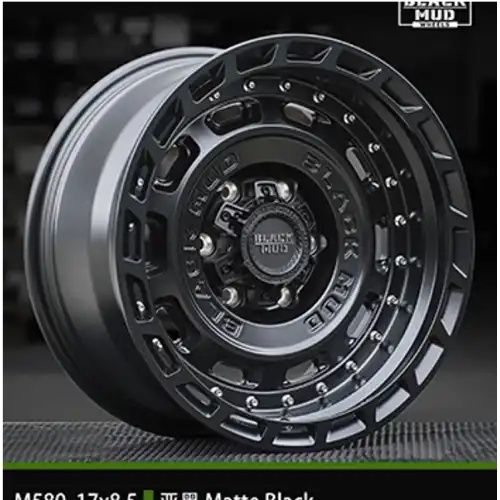 Black Mud M580 Matte Black 6x139.7 18R 8.5 100,1 0