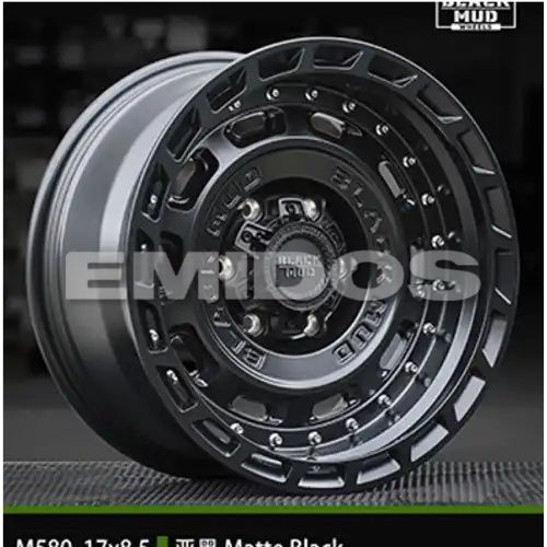 Black Mud M580 Matte Black 6x139.7 18R 8.5 100,1 0