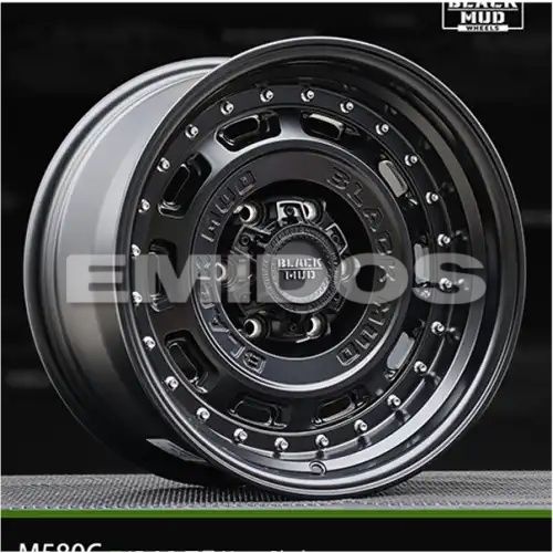 Black Mud M580C Matte Black 6x139.7 18R 8.5 100,1 0