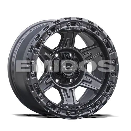Black Mud M590 Matte gunmetal 6x139.7 18R 8.5 93,1 0