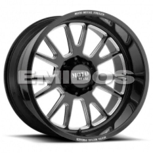Moto Metal MO401 GLOSS BLACK MILLED 6x139.7 24R 14 106.1 -76