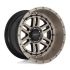Moto Metal MO800 DEEP SIX SATIN BLACK W/ BRONZE TINT 8x165.1 20R 10 125.1 -18