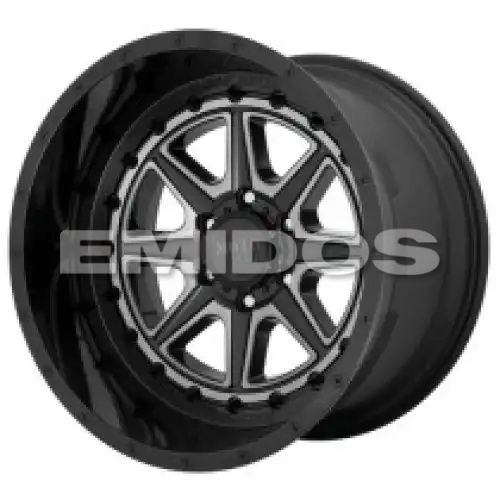 Moto Metal MO801 PHANTOM GLOSS BLACK W/ GRAY TINT 6x135 20R 10 87.1 -18