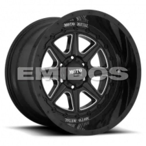 Moto Metal MO801 PHANTOM GLOSS BLACK MILLED 8x165.1 20R 10 125.1 -18