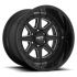Moto Metal MO801 PHANTOM GLOSS BLACK MILLED 8x170 22R 12 125.1 -44