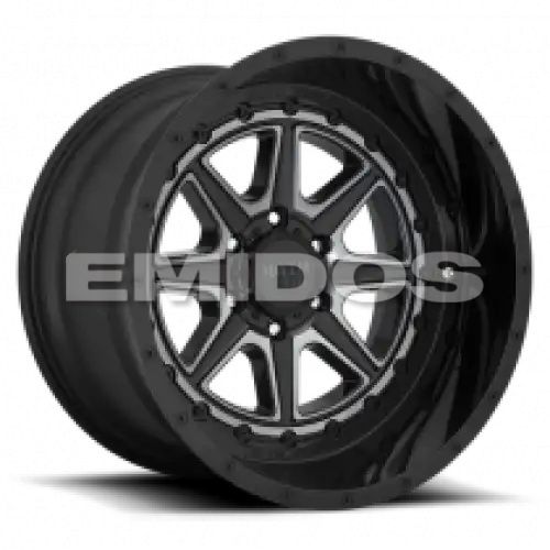 Moto Metal MO801 PHANTOM GLOSS BLACK W/ GRAY TINT 8x165.1 24R 12 125.1 -44