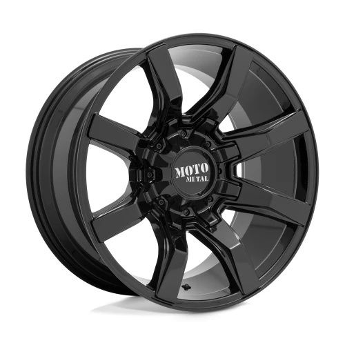 Moto Metal MO804 SPIDER GLOSS BLACK 6x135/139.7 20R 9 106.1 18