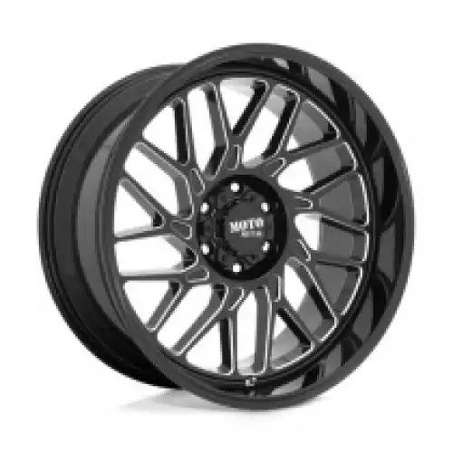 Moto Metal MO805 GLOSS BLACK MILLED 5x127 22R 10 71.5 -18