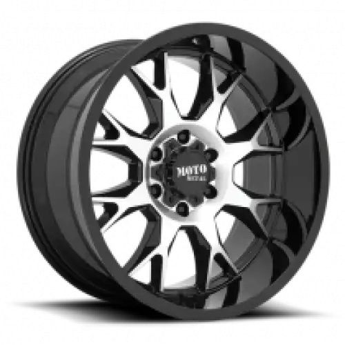 Moto Metal MO806 GLOSS BLACK MACHINED 5x139.7 20R 10 78.1 -18