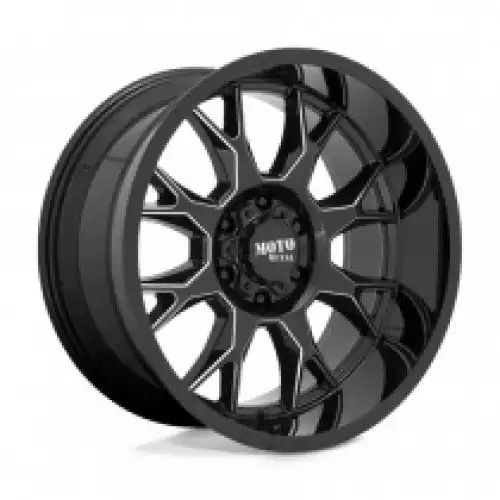 Moto Metal MO806 GLOSS BLACK MILLED 8x180 20R 10 124.2 -18