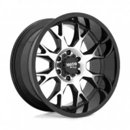 Moto Metal MO806 GLOSS BLACK MACHINED 6x135 20R 9 87.1 BNK