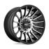 Moto Metal MO807 GLOSS BLACK MACHINED 5x127 20R 10 71.5 -18