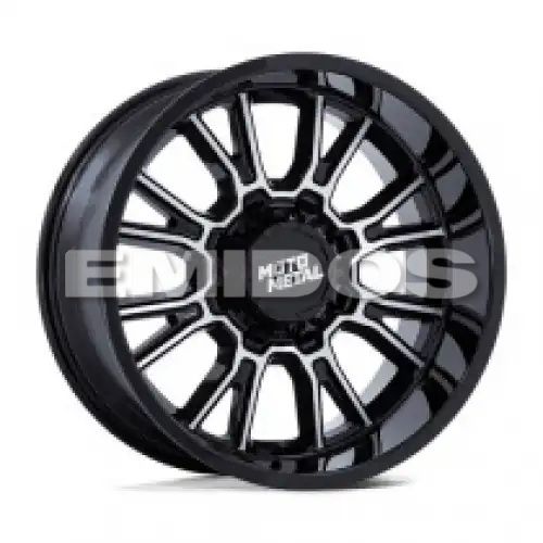 Moto Metal MO810 LEGACY GLOSS BLACK MACHINED 6x120/139.7 20R 9 78.1 1