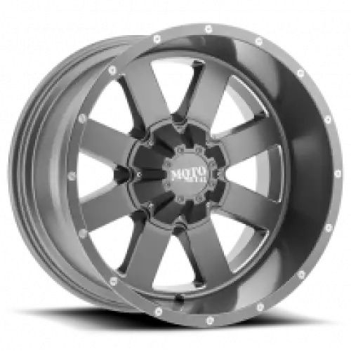Moto Metal MO962 SATIN GRAY MILLED 8x180 20R 10 124.2 -24