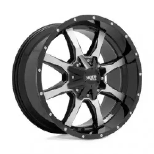 Moto Metal MO970 GLOSS BLACK W/ MACHINED FACE 5x139.7/150 17R 9 110.1 12