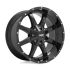 Moto Metal MO970 GLOSS BLACK W/ MILLED LIP 8x165.1 18R 10 125.1 -24