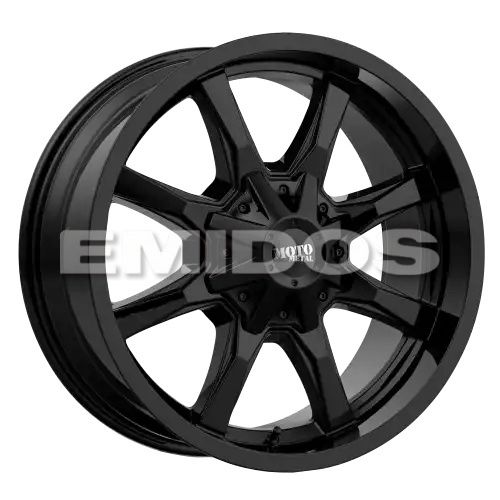 Moto Metal MO970 FULL GLOSS BLACK 8x165.1 18R 9 125.1 18