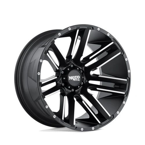 Moto Metal MO978 RAZOR SATIN BLACK MACHINED 6x135 18R 9 87.1 18