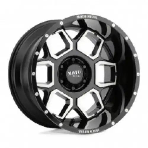 Moto Metal MO981 SPADE GLOSS BLACK MACHINED 6x139.7 20R 10 106.1 -24
