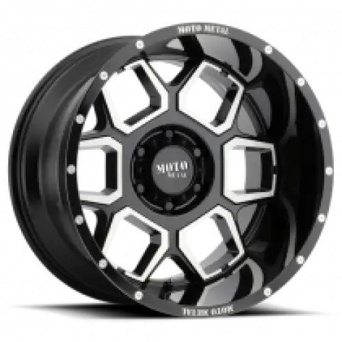 Moto Metal MO981 SPADE GLOSS BLACK MACHINED 5x127 20R 12 72.56 -44