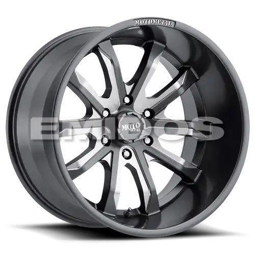 Moto Metal MO983 DAGGER SATIN GRAY MILLED 6x139.7 20R 10 106.1 -18