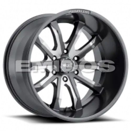 Moto Metal MO983 DAGGER SATIN GRAY MILLED 6x135 20R 9 87.1 18