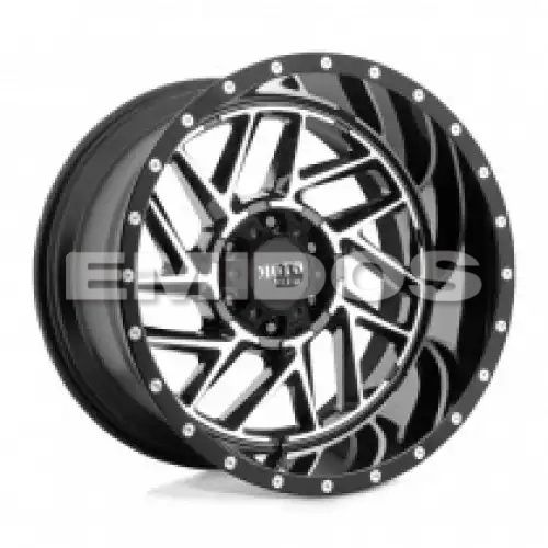 Moto Metal MO985 BREAKOUT GLOSS BLACK MACHINED 6x120 20R 9 66.9 18