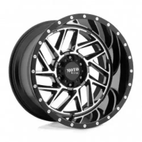 Moto Metal MO985 BREAKOUT GLOSS BLACK MACHINED 5x127 16R 8 78.1 -6