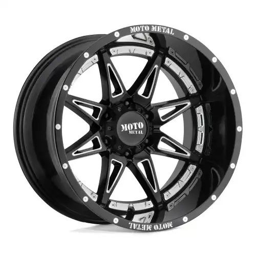 Moto Metal MO993 HYDRA GLOSS BLACK MILLED 5x127 20R 9 71.5 18