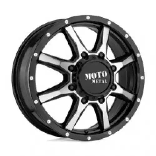 Moto Metal MO995 GLOSS BLACK MACHINED - FRONT 8x210 20R 8.25 154.3 127