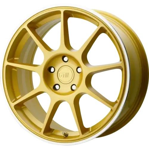Motegi Racing MR138 GOLD W/ MACHINED LIP 5x114.3 17R 7 72.56 38