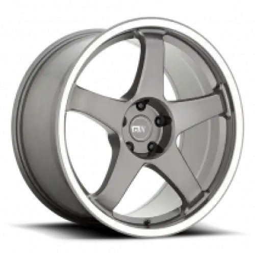 Motegi Racing MR151 CS5 GUNMETAL W/ MACHINED LIP 5x114.3 18R 8.5 72.56 25